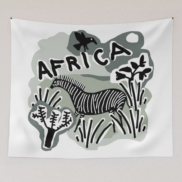 Item preview, Africa Zebra designed and sold by 75philibert.