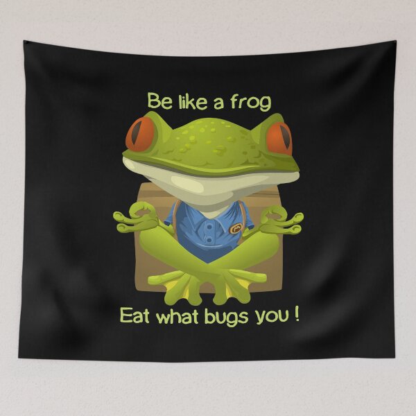 Item preview, Be like a Frog... Funny Novelty  designed and sold by Paulele.