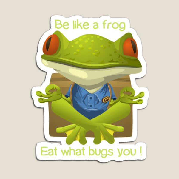 Item preview, Be like a Frog... Funny Novelty  designed and sold by Paulele.