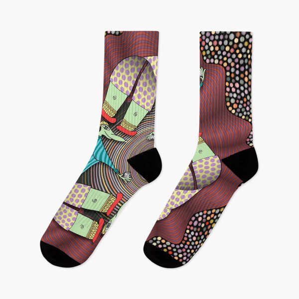 Artikelvorschau, leuchtend rote Schuhe entworfen und verkauft von Becky Titus.