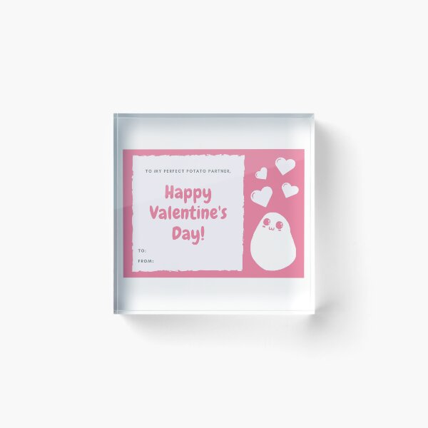 Item preview, Valentine's Day Card Cute Potato designed and sold by Vannoffel.