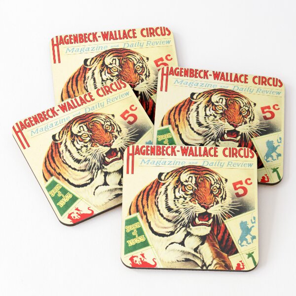 Item preview, HAGENBECK WALLACE CIRCUS America Season of 1933 Vintage Advertisement designed and sold by retroposters.