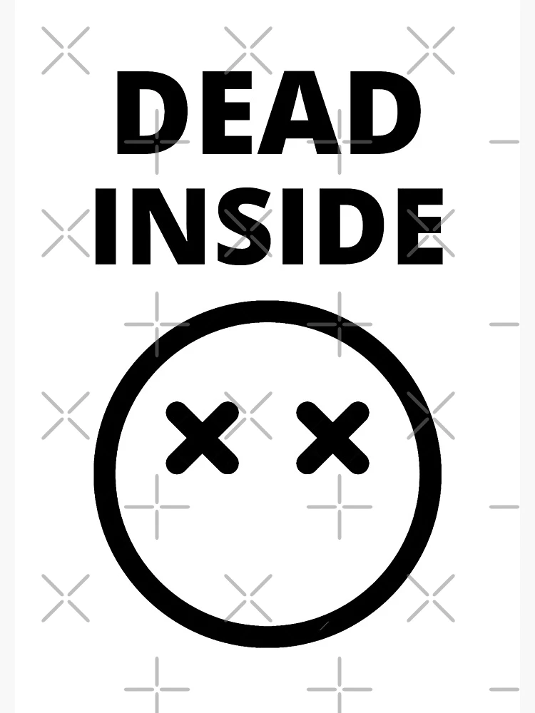 Thumbnail 3 of 3, Journal, Dead Inside designed and sold by RIVEofficial.