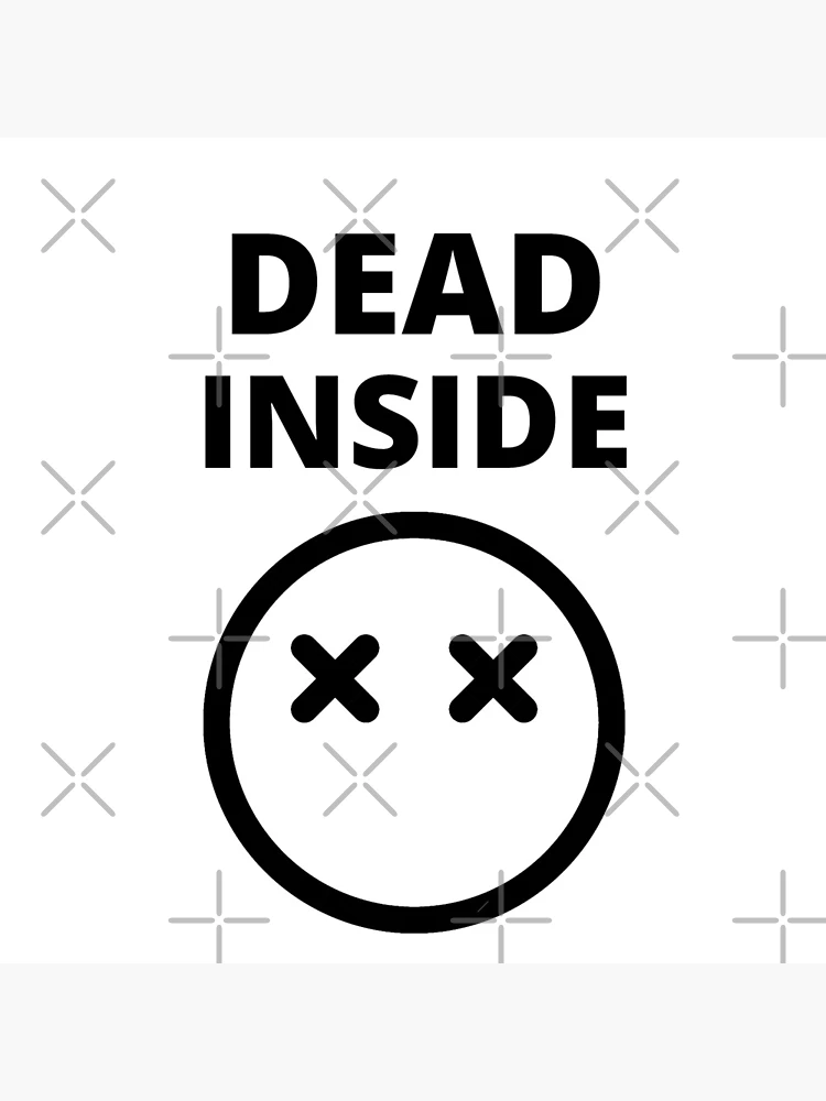 Thumbnail 4 of 4, Clock, Dead Inside designed and sold by RIVEofficial.
