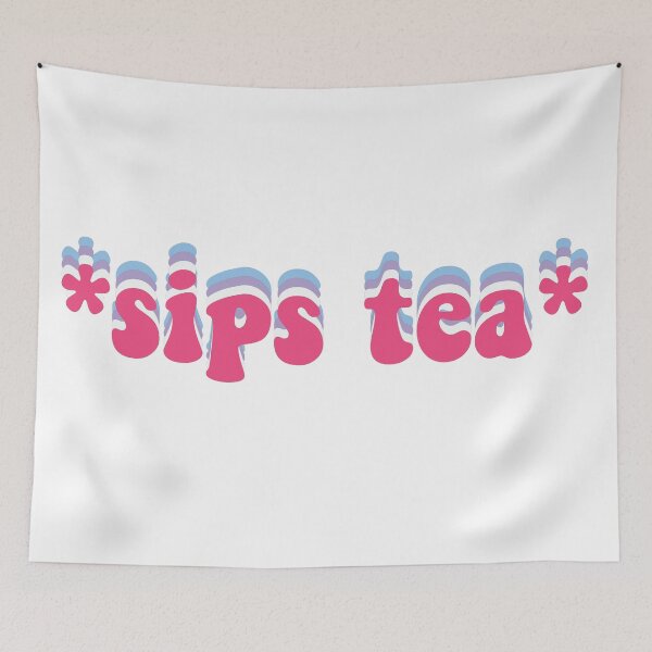 Item preview, Sips tea designed and sold by snowshade.