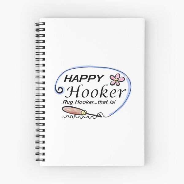 Item preview, Happy Hooker, Rug Hooker designed and sold by janinebroscious.