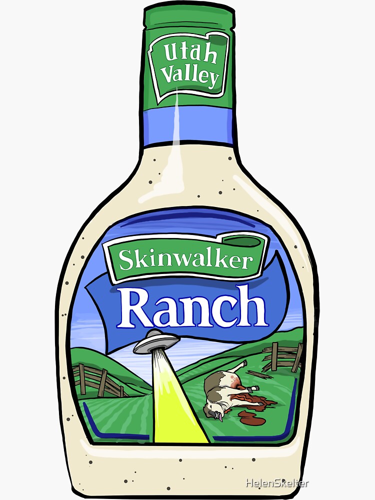 Pegatina «Skinwalker Ranch Revisited» de HelenSkelter | Redbubble