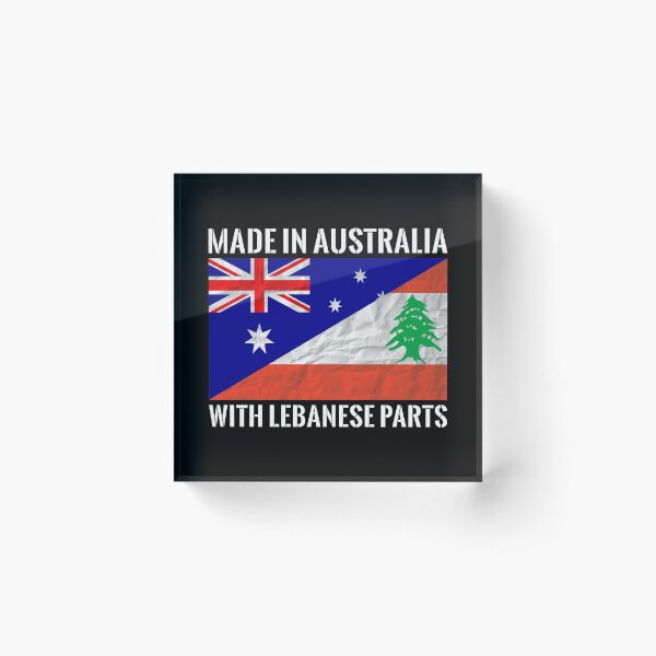 Item preview, Made In Australia With Lebanese Parts - Lebanese designed and sold by T-shirt For You.