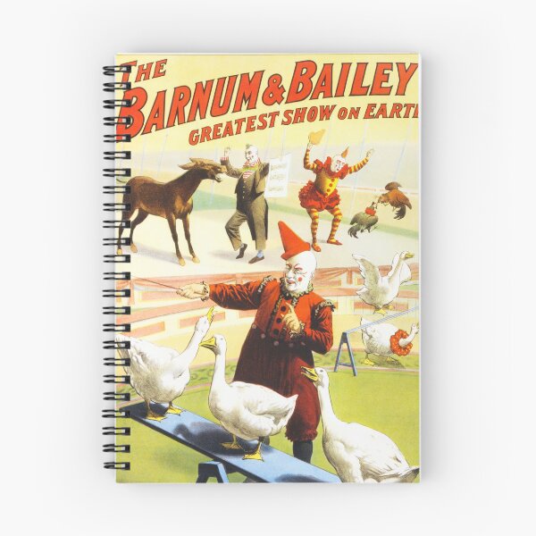 Item preview, THE BARNUM & BAILEY CIRCUS Wonderful Performing Geese Roosters and Musical Donkeys designed and sold by retroposters.