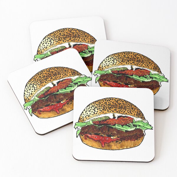 Item preview, The vegan hamburger designed and sold by AudreySkye.