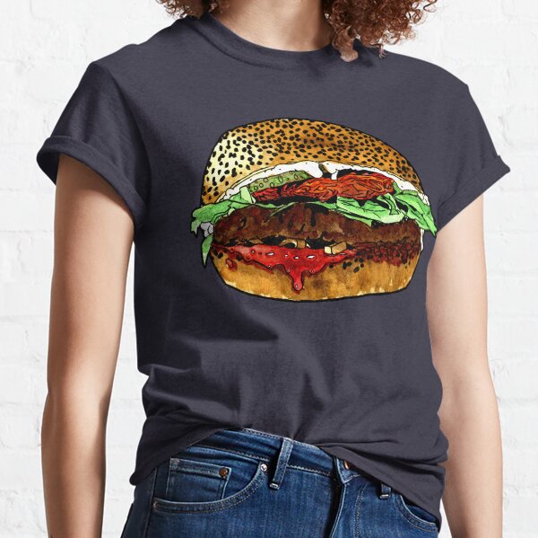 The vegan hamburger Classic T-Shirt