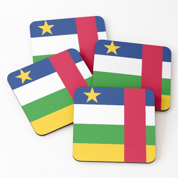 Item preview, Central African Republic flag designed and sold by Flags & Cie.