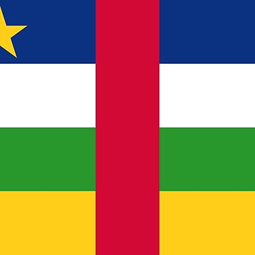 Aperçu de l'œuvre Drapeau de la République centrafricaine de Shorlick