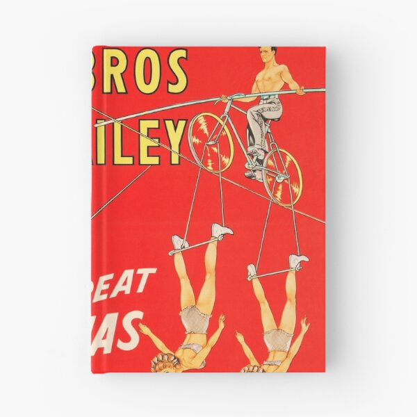 Item preview, Ringling Bros Barnum & Bailey THE GREAT ALZANAS High Wire Aerialists Advert Poster designed and sold by retroposters.