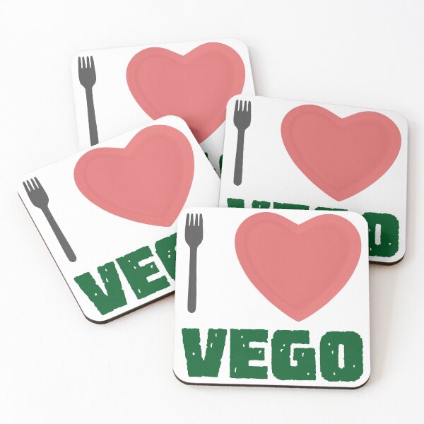 Item preview, I love vego - Clothing and stuff for vegetarians designed and sold by Andy Renard.