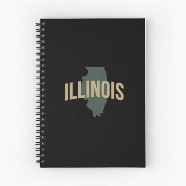 Artikelvorschau, Illinois State entworfen und verkauft von Novel Gifts.