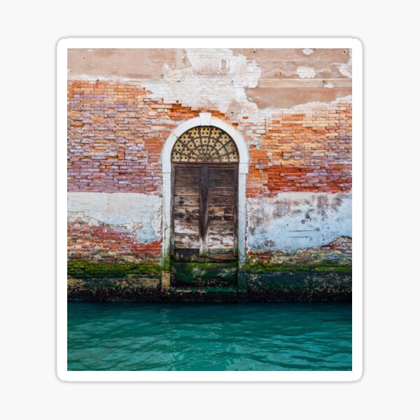 While in Venice Sticker