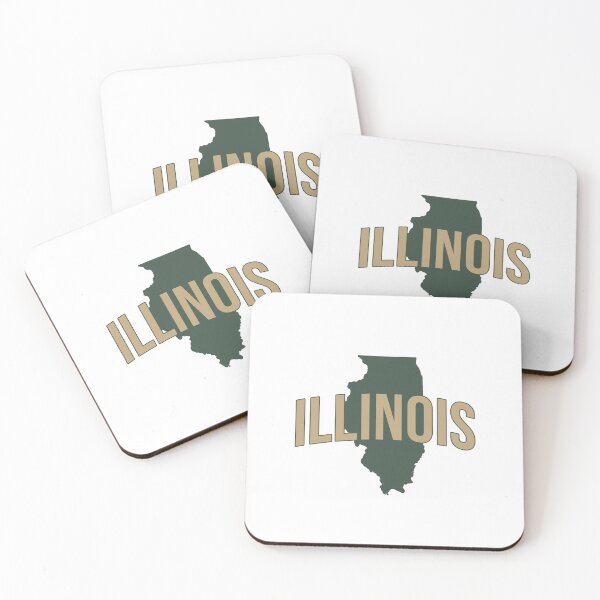 Item preview, State of Illinois designed and sold by Novel Gifts.