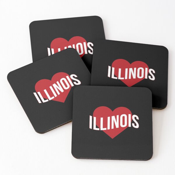 Artikelvorschau, Illinois Liebe entworfen und verkauft von Novel Gifts.