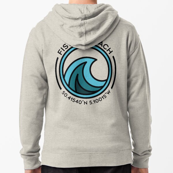 Fistral Beach Zipped Hoodie