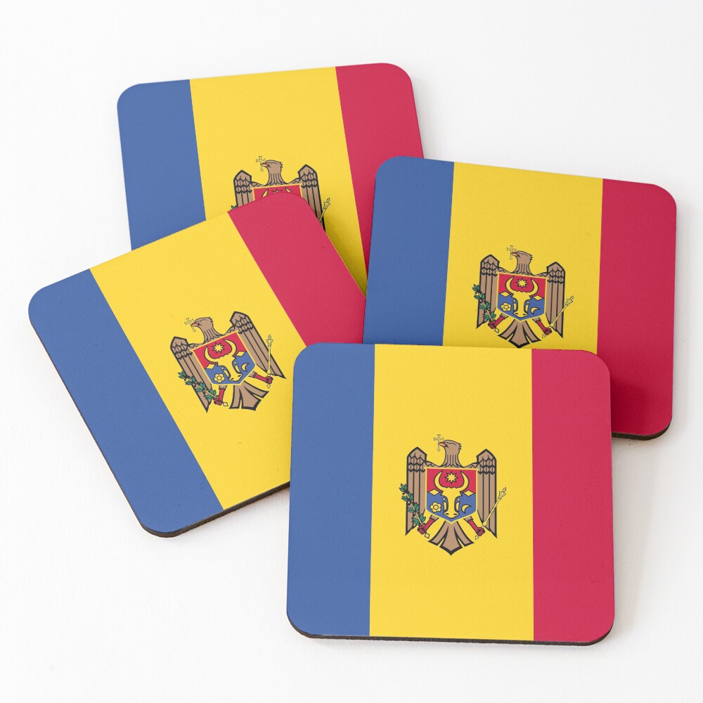 Aperçu de l'œuvre Dessous de verre (lot de 4) créée et vendue par Shorlick.