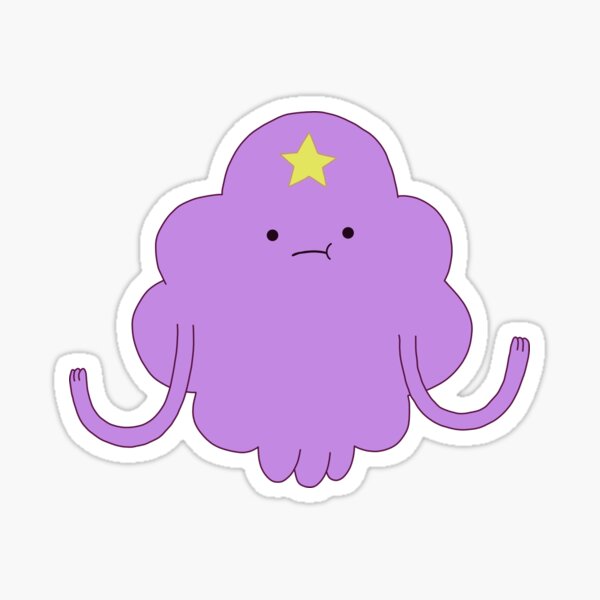 Lumpy Space Princess Stickers | Redbubble