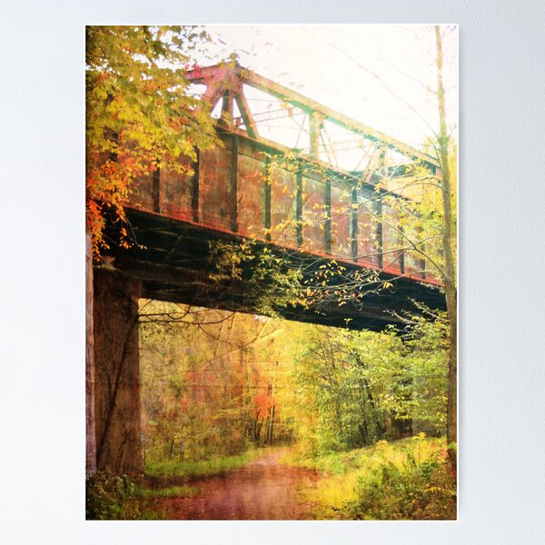 Item preview, Path Under the Railroad Bridge designed and sold by teresa731.