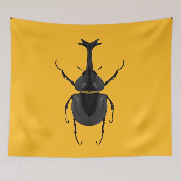 Item preview, Japanese Rhinoceros Beetle designed and sold by Oneeyedshuck.