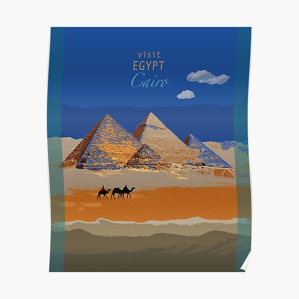 ART PRINT POSTER ADVERT TRAVEL TOURISM EGYPT OBELISK TEMPLE STATUE NOFL0524