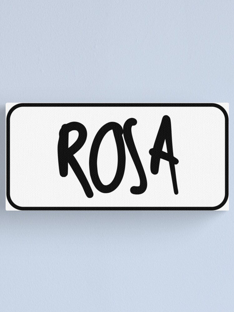 Alternate view of Rosa - Sharpie Edition Canvas Print