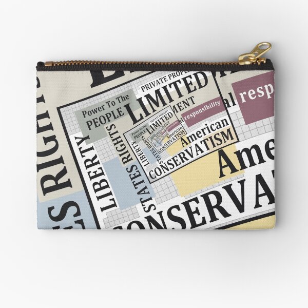 Limited Government Zipper Pouch