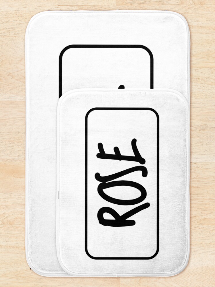 Alternate view of Rose - Sharpie Edition Bath Mat
