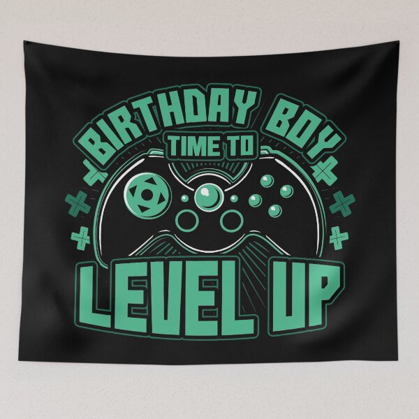 Item preview, Birthday Boy Time to Level Up designed and sold by Hananiah Merch.