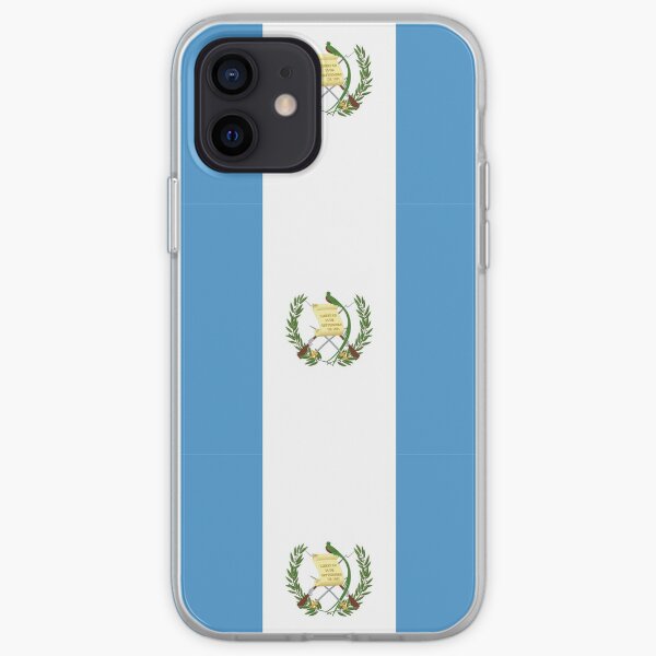Bandera de guatemala Funda blanda para iPhone