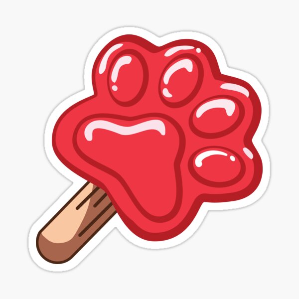 Pawpsicle  Sticker