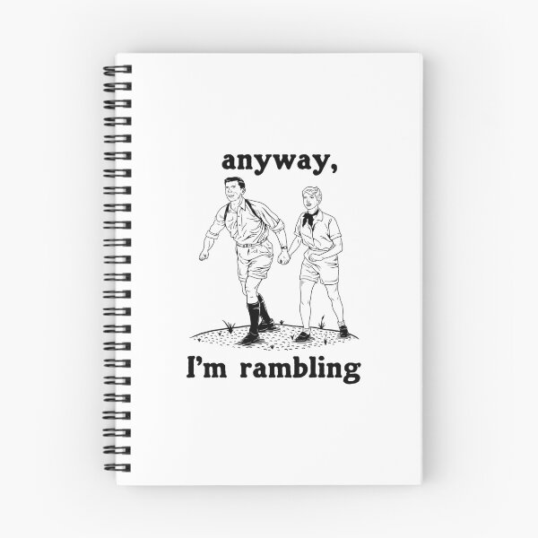 Item preview, Anyway, I'm Rambling designed and sold by Yipptee Shirts.