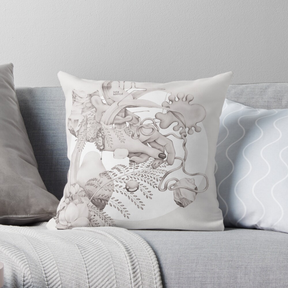 The Lost Hand # 3 Throw Pillow