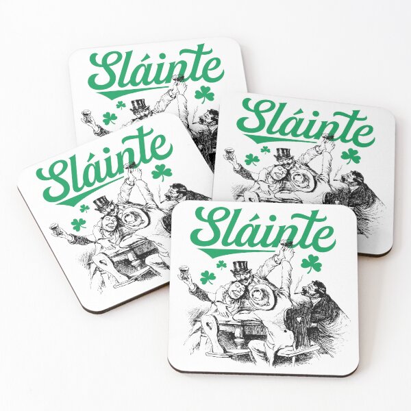 Item preview, Slainte Irish Toast Friends Beber cerveza designed and sold by AugustDesign.