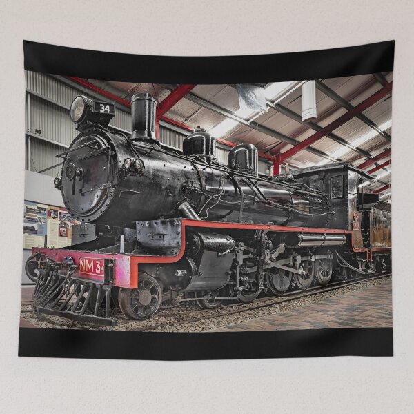 Item preview, "Steam locomotive - Commonwealth Railways No. NM 34" designed and sold by Glen Allison.