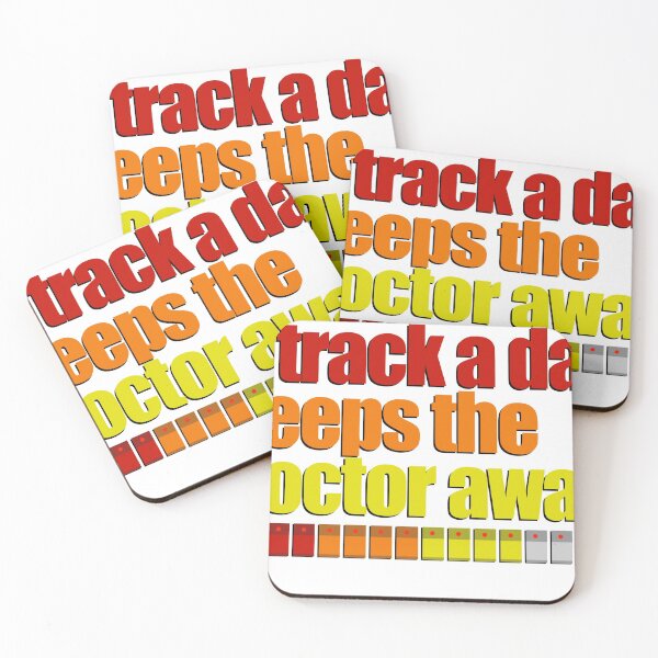 Item preview, A track a day keeps the doctor away designed and sold by iveno.