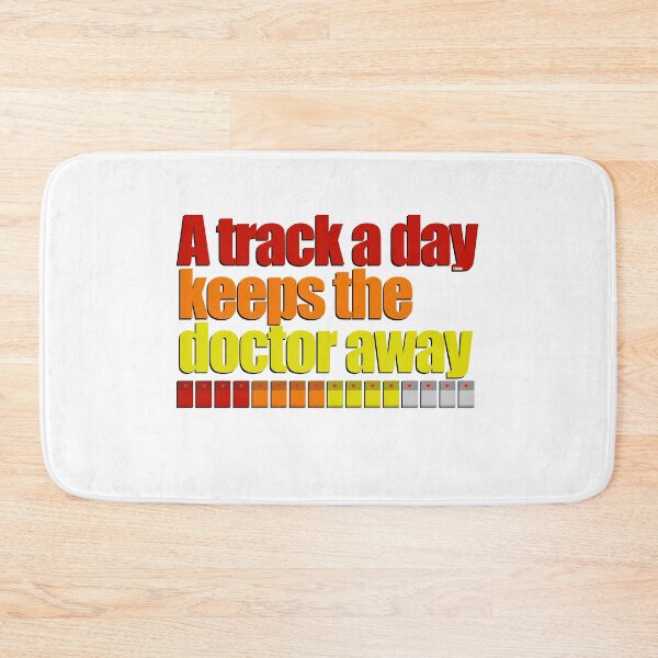Item preview, A track a day keeps the doctor away designed and sold by iveno.
