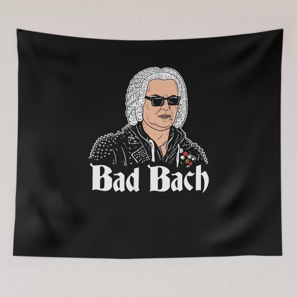 Aperçu de l'œuvre Bad Bach créée et vendue par Yipptee Shirts.