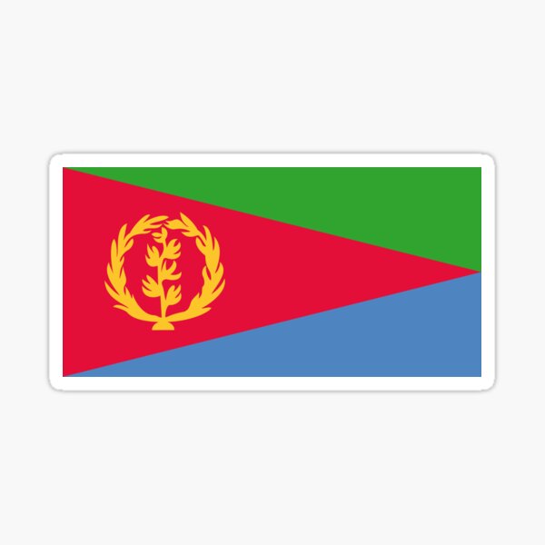 Eritrea Flag Stickers for Sale | Redbubble