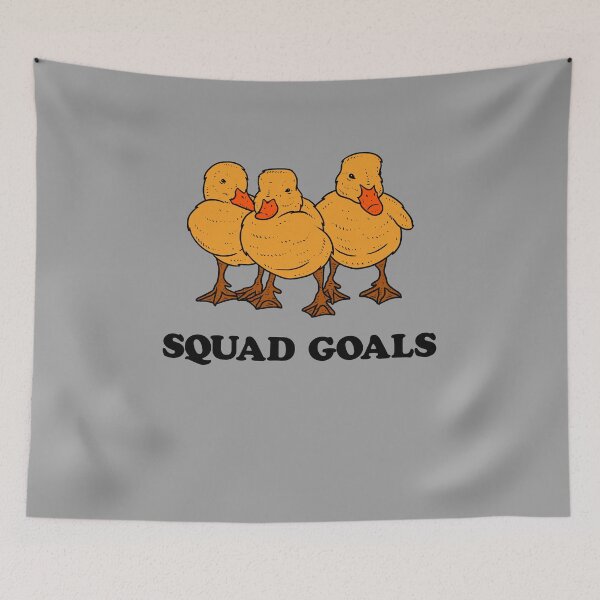 Item preview, Ducklings Squad Goals designed and sold by Yipptee Shirts.