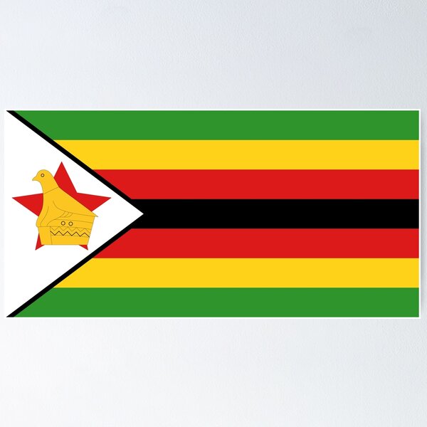Item preview, Zimbabwe flag designed and sold by Flags & Cie.