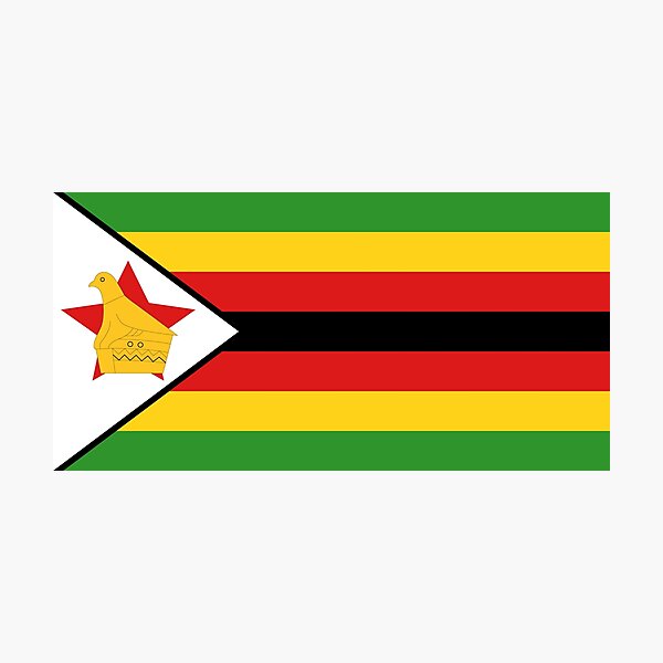 Item preview, Zimbabwe flag designed and sold by Flags & Cie.