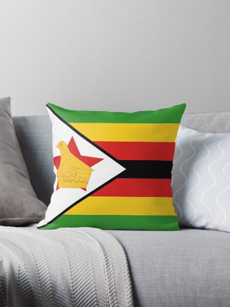Aperçu de l'œuvre Drapeau du Zimbabwe créée et vendue par Flags & Cie.