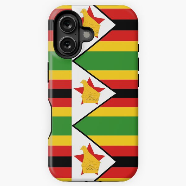 Aperçu de l'œuvre Drapeau du Zimbabwe créée et vendue par Flags & Cie.