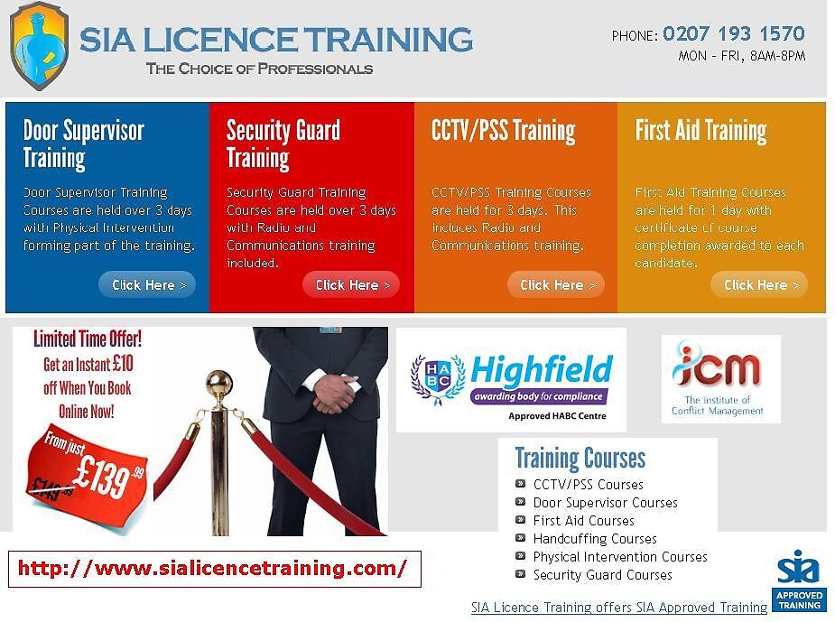 "SIA License | Easy Training Courses | SIA Licence Training" By ...