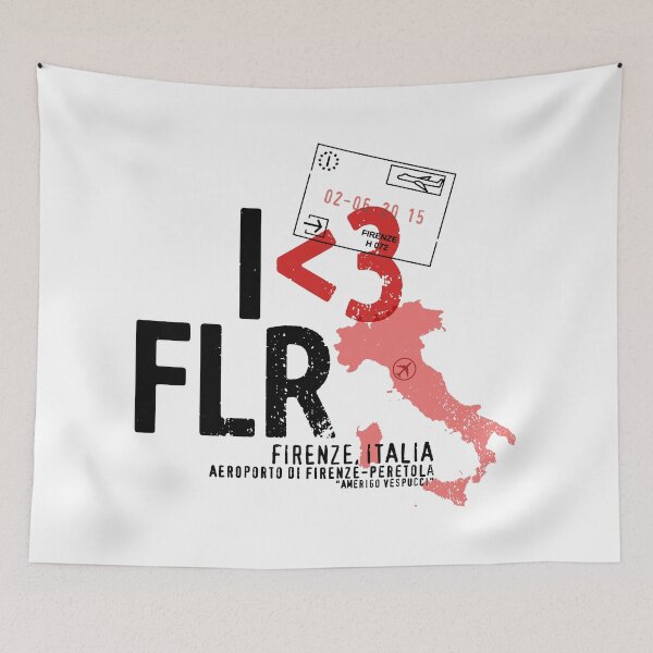 Item preview, I ♥ Florence (FLR) Aviation Stamp designed and sold by seav.